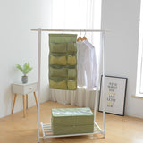SOGA 2X Green Double Sided Hanging Storage Bag Underwear Bra Socks Mesh Pocket Hanger Home Organiser - Cafe Supply