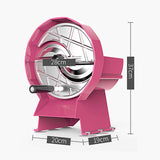 SOGA Commercial Manual Vegetable Fruit Slicer Kitchen Cutter Machine Pink - Cafe Supply