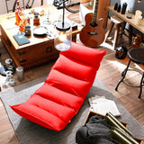 SOGA 2X Foldable Tatami Floor Sofa Bed Meditation Lounge Chair Recliner Lazy Couch Red - Cafe Supply