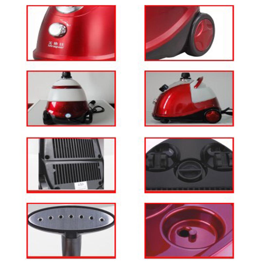 SOGA Garment Steamer Portable Cleaner Steam Iron Red - Cafe Supply