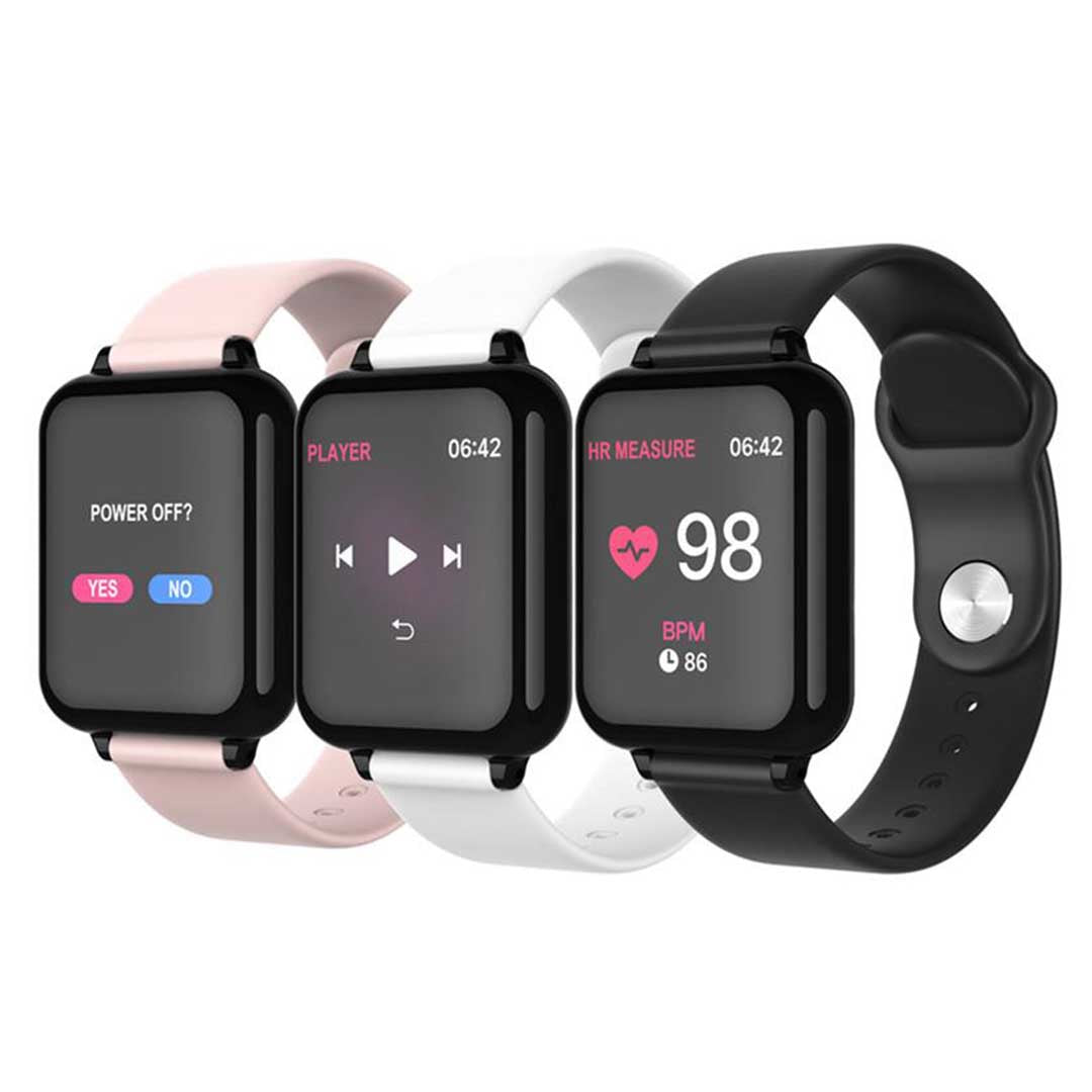 SOGA Waterproof Fitness Smart Wrist Watch Heart Rate Monitor Tracker White - Cafe Supply