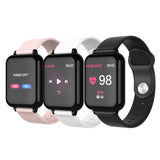 SOGA Waterproof Fitness Smart Wrist Watch Heart Rate Monitor Tracker White - Cafe Supply