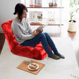 SOGA 4X Floor Recliner Folding Lounge Sofa Futon Couch Folding Chair Cushion Red - Cafe Supply