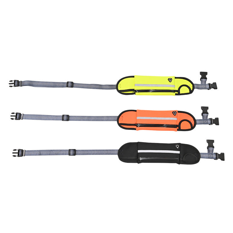 SOGA 2X Yellow Adjustable Hands-Free Pet Leash Bag Dog Lead Walking Running Jogging Pet Essentials - Cafe Supply