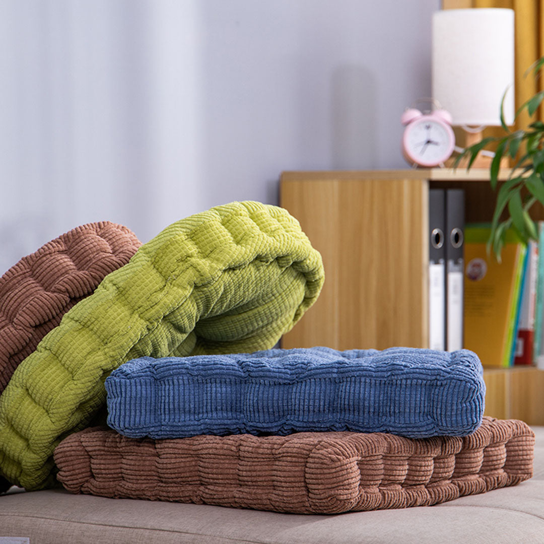 SOGA 2X Coffee Square Cushion Soft Leaning Plush Backrest Throw Seat Pillow Home Office Decor - Cafe Supply