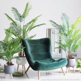 SOGA 4X 180cm Artificial Swallowtail Sunflower Fake Decoration Tree Flower Pot Plant - Cafe Supply