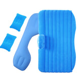 SOGA Blue Stripe Inflatable Car Mattress Portable Camping Rest Air Bed Travel Compact Sleeping Kit Essentials - Cafe Supply