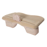 SOGA 2X Beige Stripe Inflatable Car Mattress Portable Camping Rest Air Bed Travel Compact Sleeping Kit Essentials - Cafe Supply