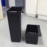 SOGA Food Trolley Large & Small Utility Cart Waste Storage Bin - Cafe Supply