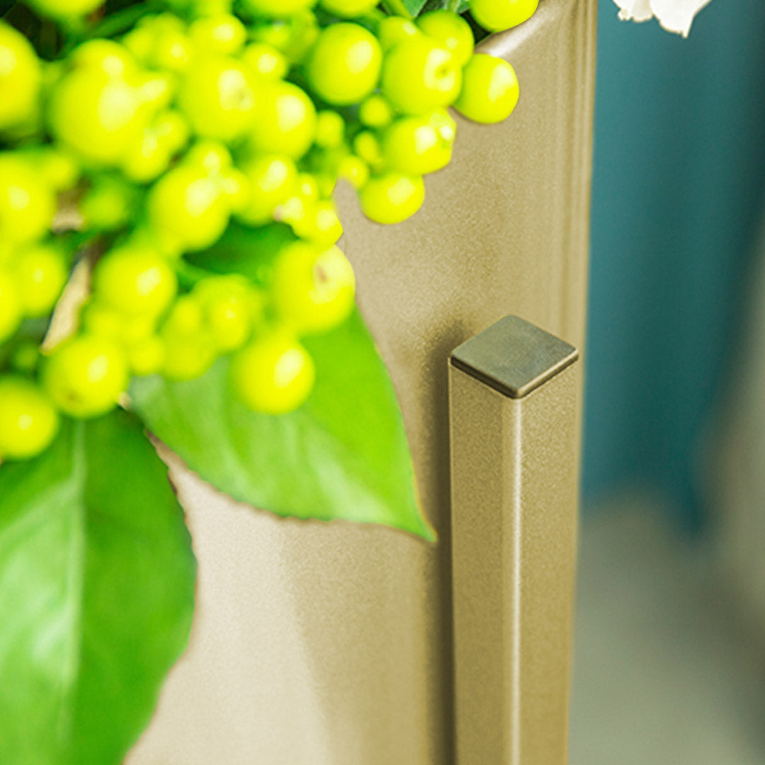 SOGA 2X 75cm Gold Metal Plant Stand with Flower Pot Holder Corner Shelving Rack Indoor Display - Cafe Supply