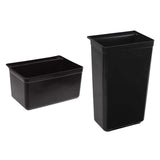 SOGA 2X Small Food Trolley Utility Cart Waste Storage Bin - Cafe Supply