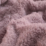 SOGA 2X Throw Blanket Warm Cozy Double Sided Thick Flannel Coverlet Fleece Bed Sofa Comforter Purple - Cafe Supply