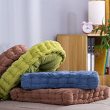 SOGA 2X Green Round Cushion Soft Leaning Plush Backrest Throw Seat Pillow Home Office Decor - Cafe Supply
