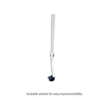 PORCELAIN WHITEBOARD + PIVOTING MOBILE STAND | Double Sided - Cafe Supply