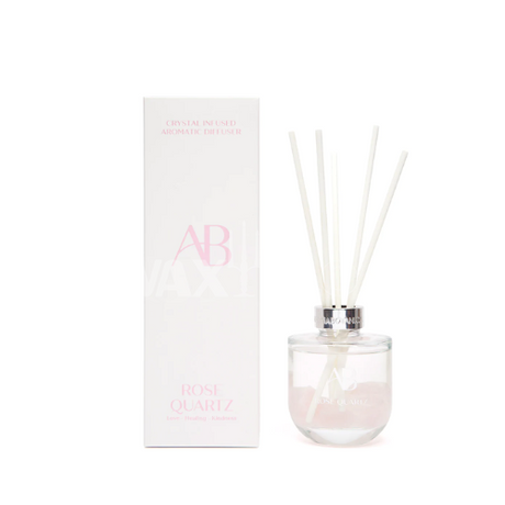 200ml Diffuser with Crystals - Rose Quartz - Cafe Supply