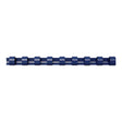 Fellowes Plastic Binding Coils 12mm Blue, Pack of 100 - Cafe Supply