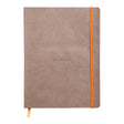 Rhodiarama Softcover Notebook B5 Dotted Taupe - Cafe Supply