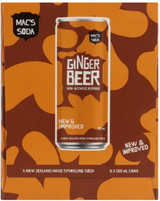 Mac's Ginger Beer 6 x 250ml - Cafe Supply