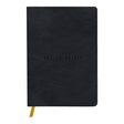 Flying Spirit Leather Journal A5 Lined Black - Cafe Supply