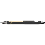 Schneider Ballpoint Stylus Pen Epsilon Touch Extra Broad Blue Ink Black/Gold Barrel - Cafe Supply