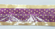 Cake Band Star Purple/Gold 63mm (1m) - Cafe Supply