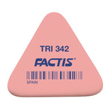 Factis Eraser TRI 342 Triangular Synthetic Rubber Assorted Colours - Cafe Supply