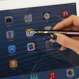 Schneider Ballpoint Stylus Pen Epsilon Touch Extra Broad Blue Ink Black/Gold Barrel - Cafe Supply