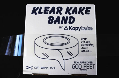 2.5" (65mm) Clear Cake Band (152.4 mtr) - Cafe Supply