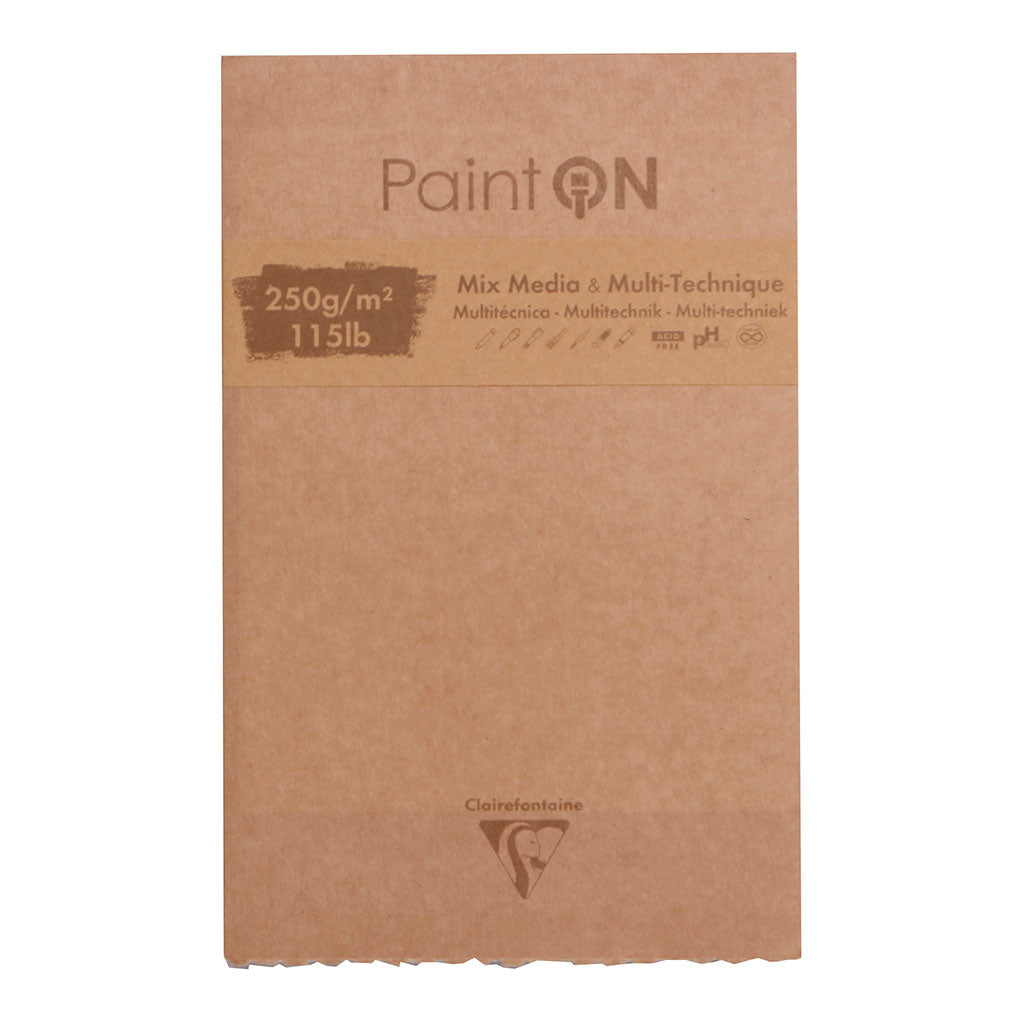 PaintON Pad Kraft Cover Assorted 14x21.5cm 50sh - Cafe Supply