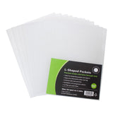 OSC L Shaped Pockets A4 Clear, Pack of 12 - Cafe Supply