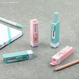Milan Anti-Bacterial Stick Sharpener Eraser Pink - Cafe Supply