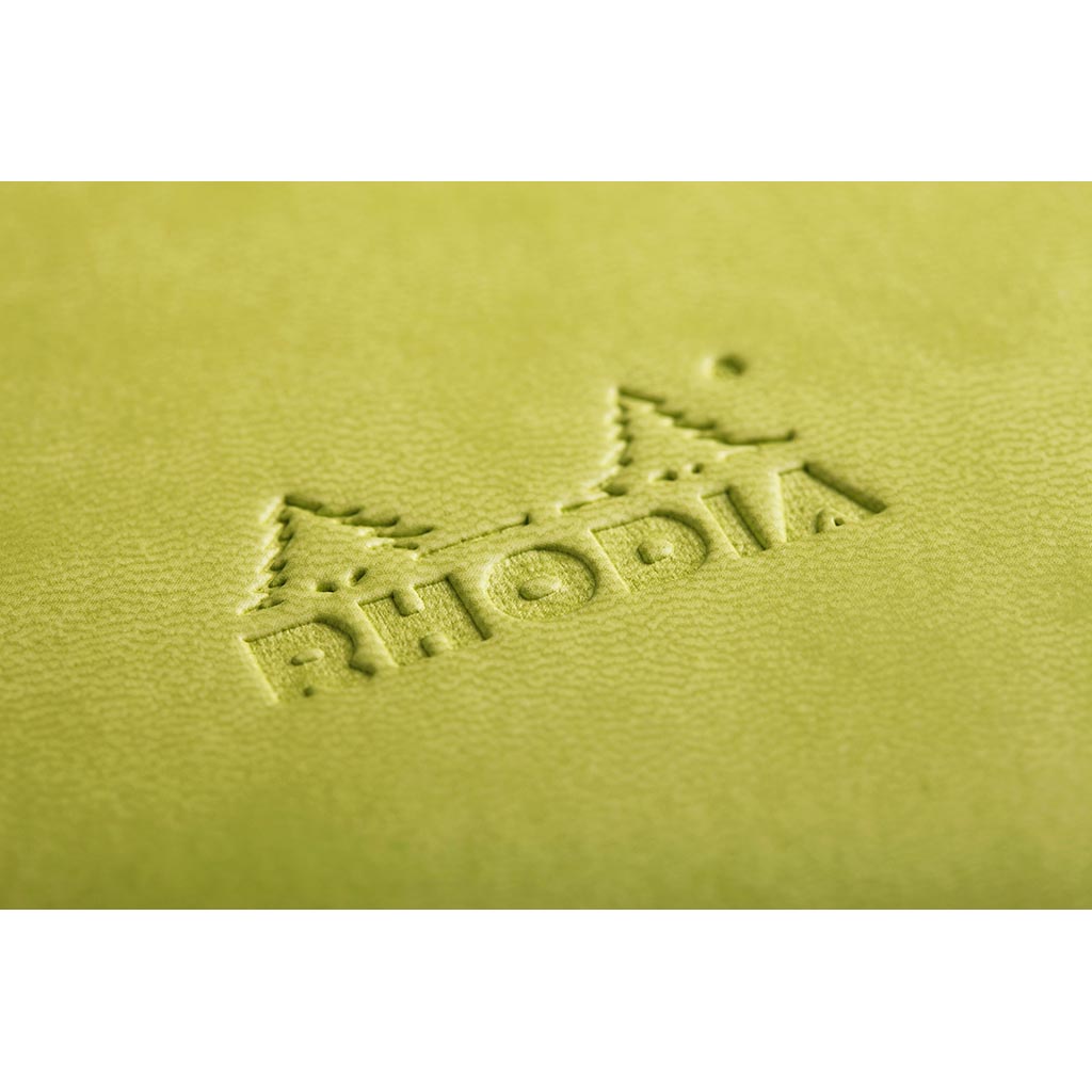 Rhodiarama Hardcover Notebook A5 Blank Anise Green - Cafe Supply