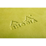 Rhodiarama Hardcover Notebook A5 Blank Anise Green - Cafe Supply