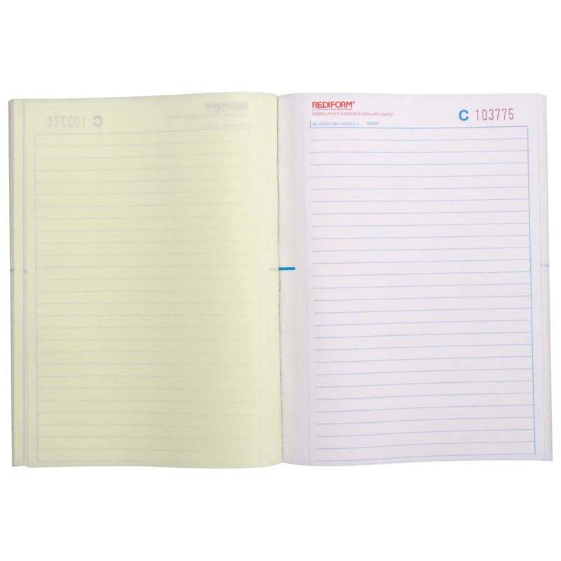 Rediform Book Feint Ruled Duplicate 50 Leaf - Cafe Supply