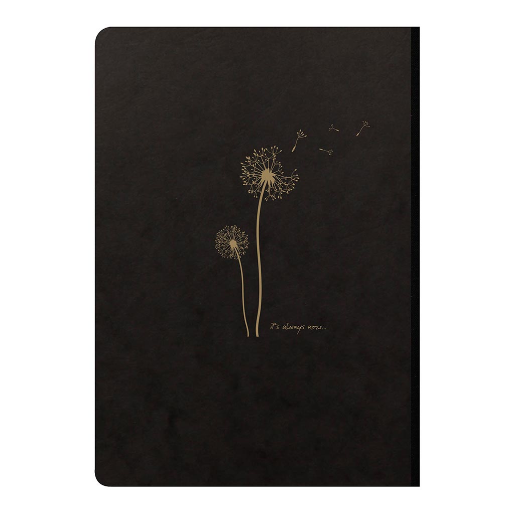 Flying Spirit Clothbound Notebook A5 Black - Cafe Supply