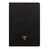 Flying Spirit Sewn Notebook A5 Black - Cafe Supply