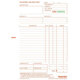 Rediform Book Invoice Statement Delivery Duplicate 50 Leaf - Cafe Supply