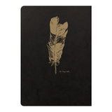 Flying Spirit Sewn Notebook A5 Black - Cafe Supply