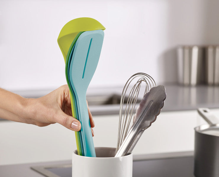 Joseph Joseph Duo 4pc In-drawer Utensil Set (Opal)