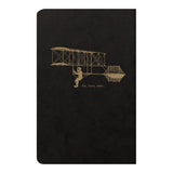 Flying Spirit Sewn Notebook 11x17cm Black - Cafe Supply