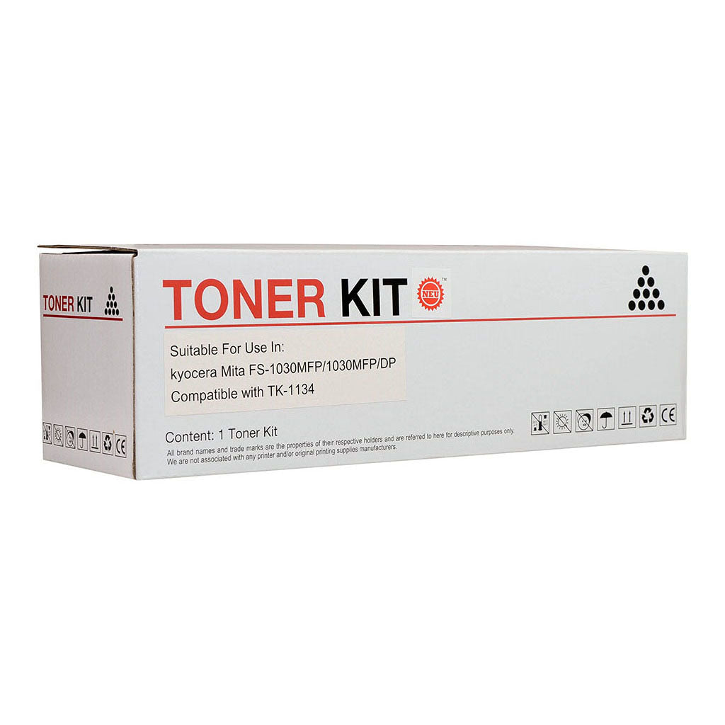 Icon Compatible Kyocera TK1134 Black Toner Cartridge - Cafe Supply