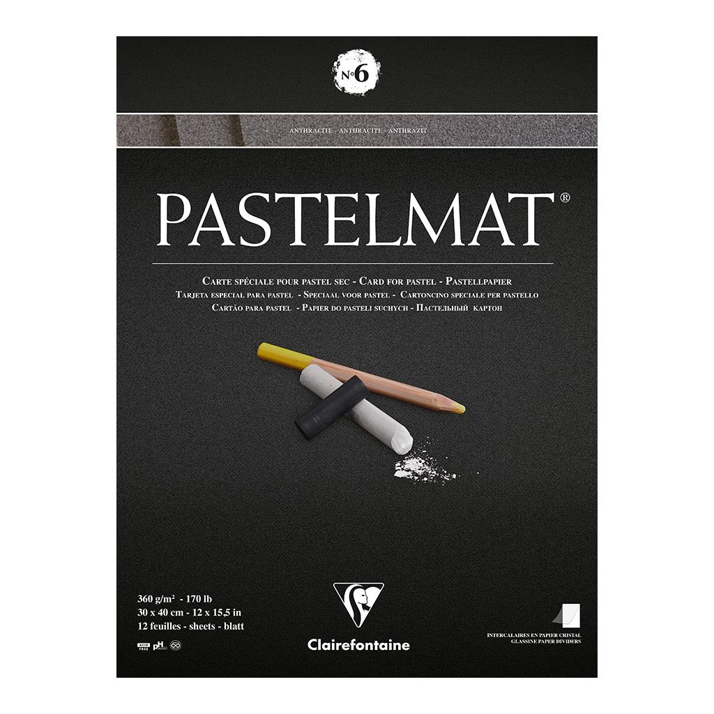 Pastelmat Pad No. 6 Anthracite 30x40cm - Cafe Supply
