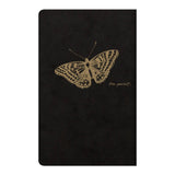 Flying Spirit Sewn Notebook 7.5x12cm Black - Cafe Supply