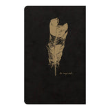 Flying Spirit Sewn Notebook 7.5x12cm Black - Cafe Supply