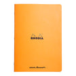 Rhodia Classic Notebook Stapled A4 Dot Orange - Cafe Supply