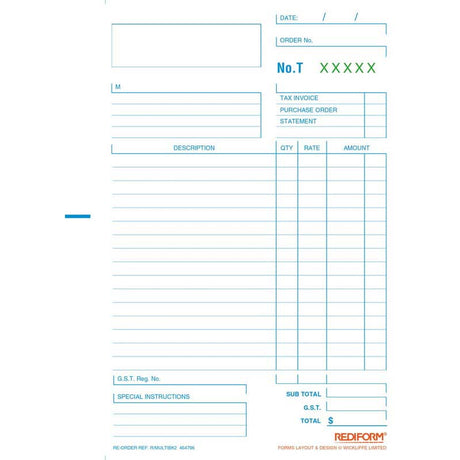 Rediform Book Multipurpose Duplicate 50 Leaf - Cafe Supply