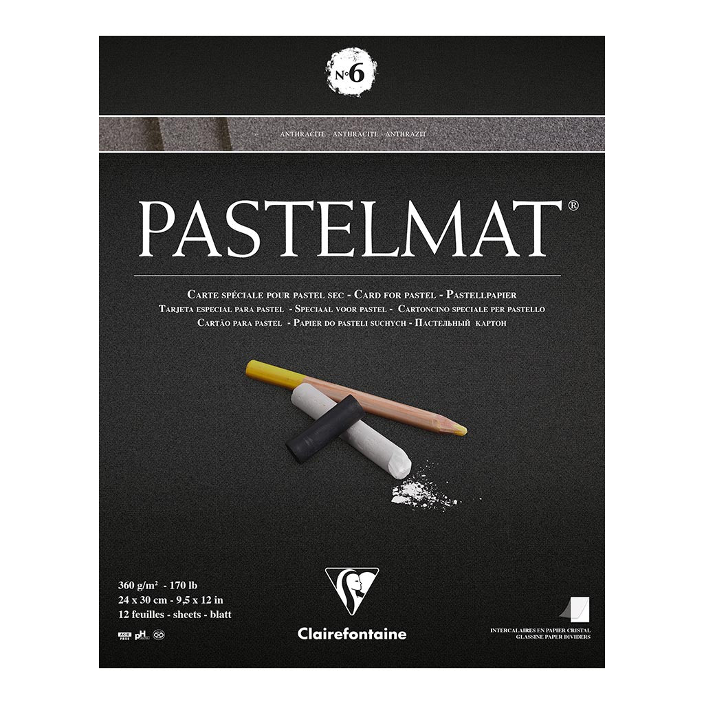 Pastelmat Pad No. 6 Anthracite 24x30cm - Cafe Supply