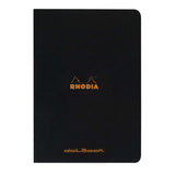 Rhodia Classic Notebook Stapled A4 Dot Black - Cafe Supply