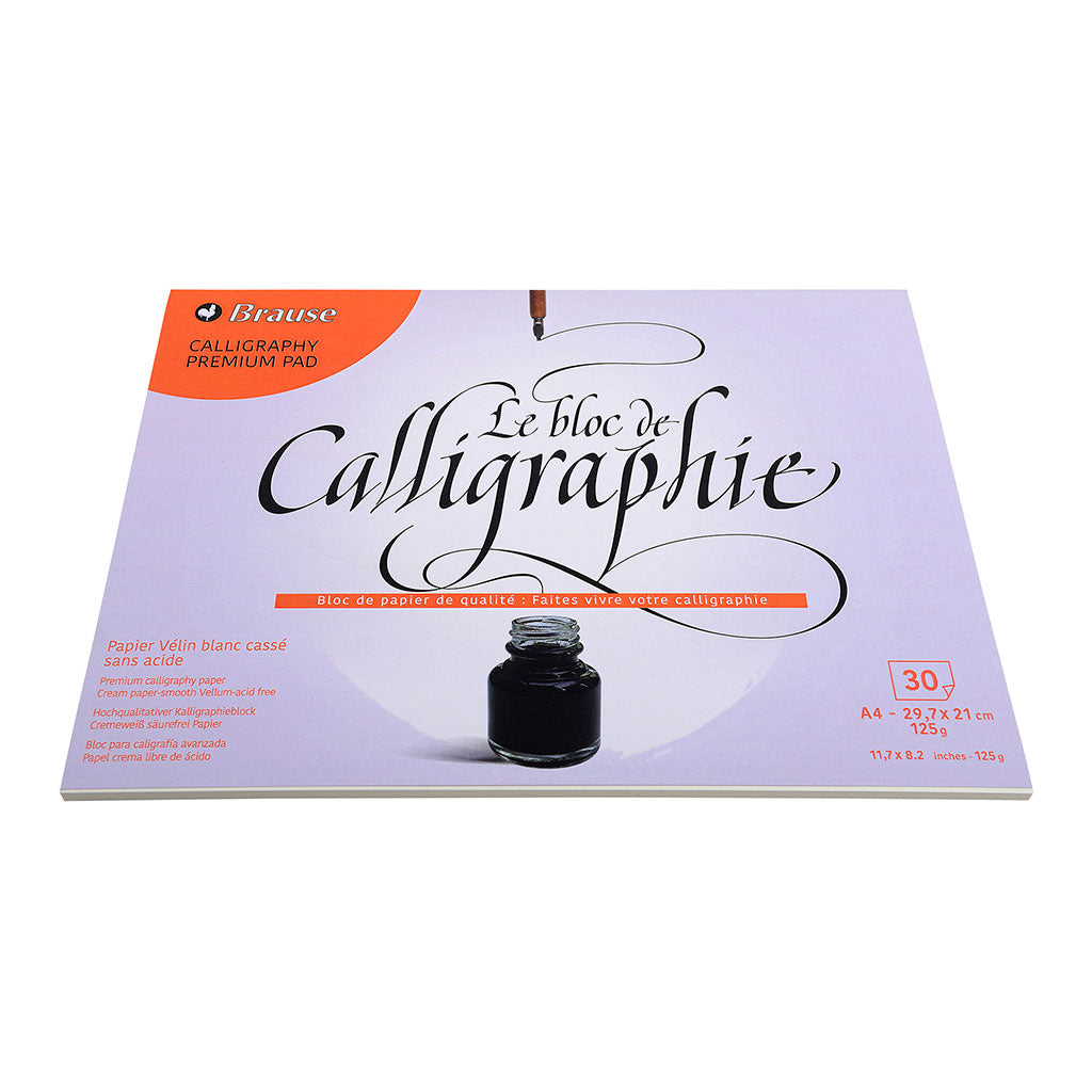 Brause Calligraphy Pad A4 30 sheet - Cafe Supply