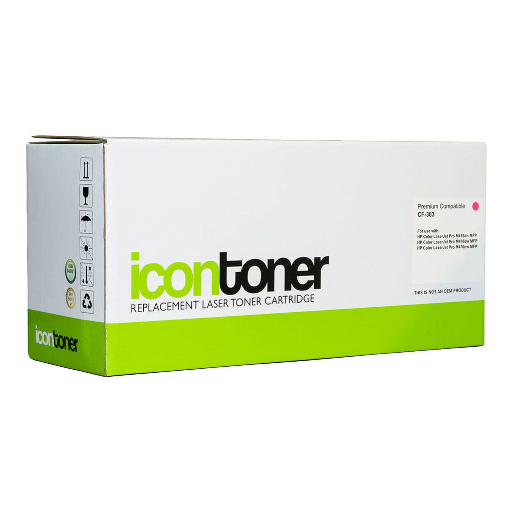 Icon Compatible HP CF383A Magenta Toner Cartridge (312A) - Cafe Supply